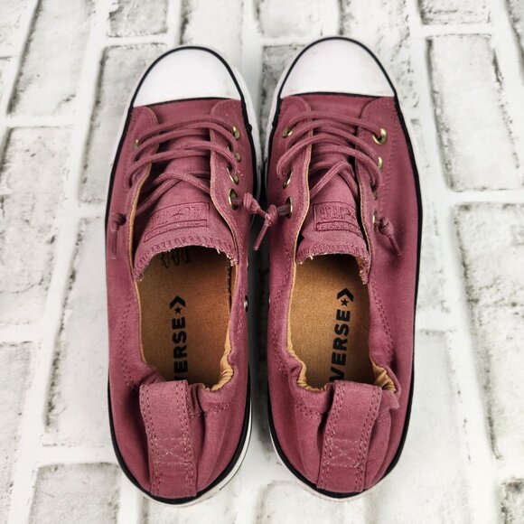 Converse Shoreline Slip On Women's Sz 9 Dusty Rose Sneakers Casual Comfort Style - Picture 6 of 10